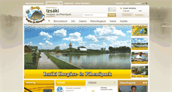 Desktop Screenshot of izsakihorgaszto.hu